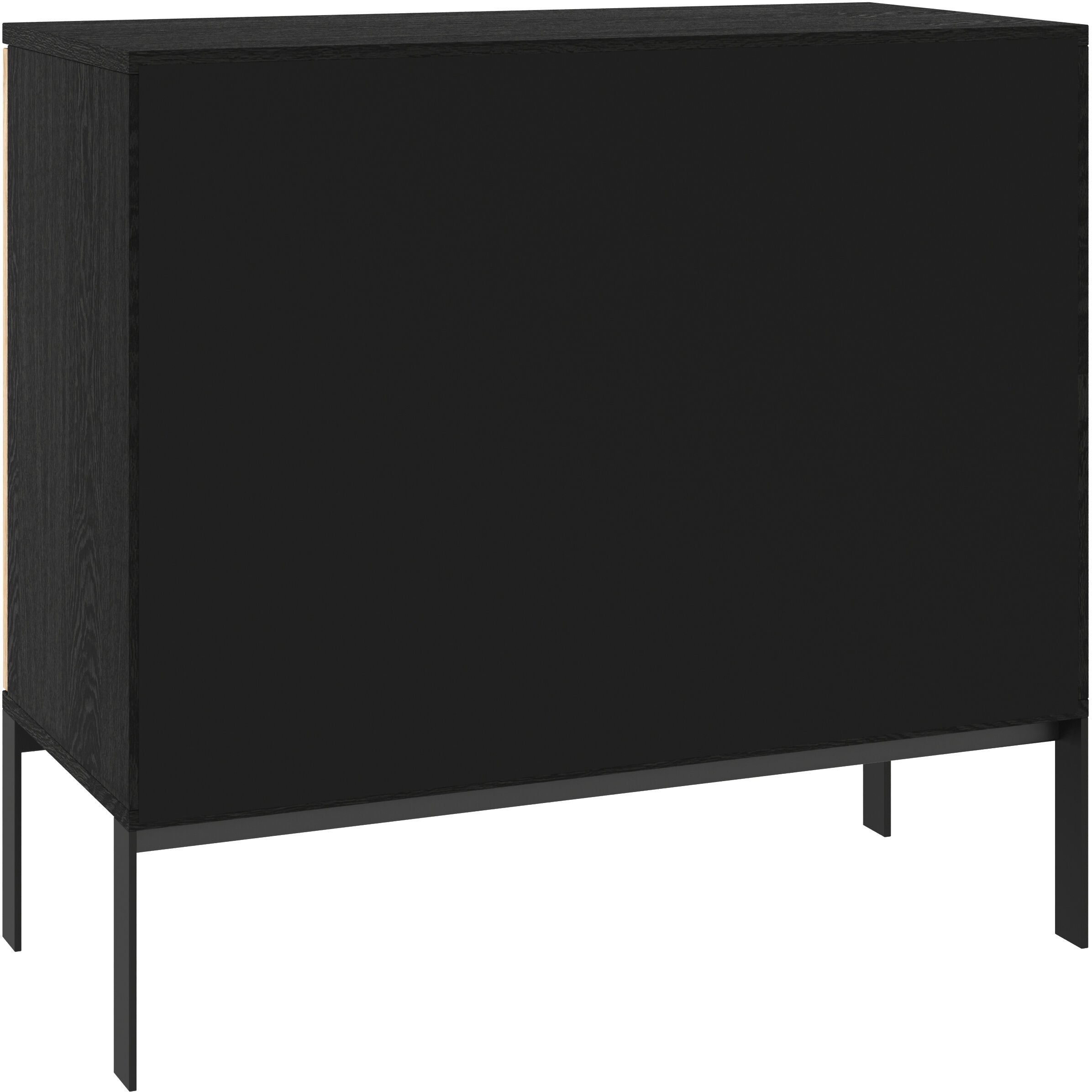 Rosso 35.5 X 18 inch Black / Brown / Matte Black Sideboard, Small